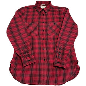 Denim & Supply Ralph Lauren Red and Black Buffalo Plaid Button Down Size M